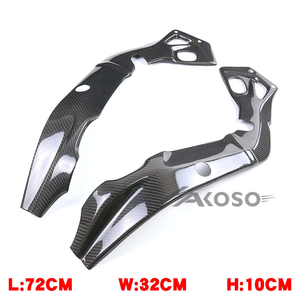 AKOSO BMW S1000RR 2015-2018 S1000R 2018+ Carbon Fiber Frame Covers Protectors