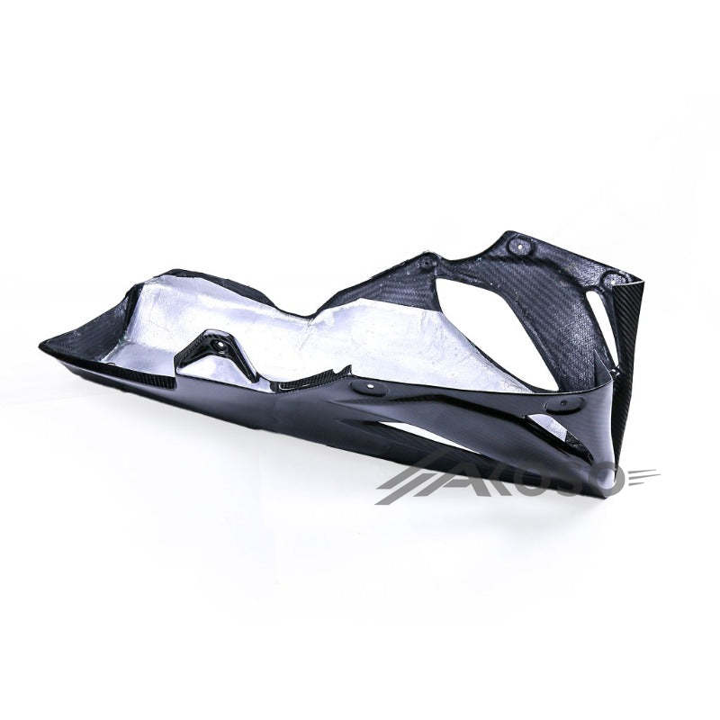 AKOSO 2019-2022 BMW S1000RR Carbon Fiber Motorcycle Accessories Under Tray Belly Pan Fairing