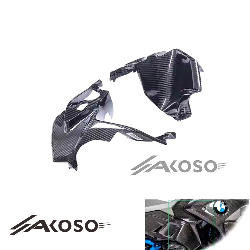 AKOSO BMW R1200GS R1250GS 2020+ Motorcycle Carbon Fiber Side Panels Airvent Cover