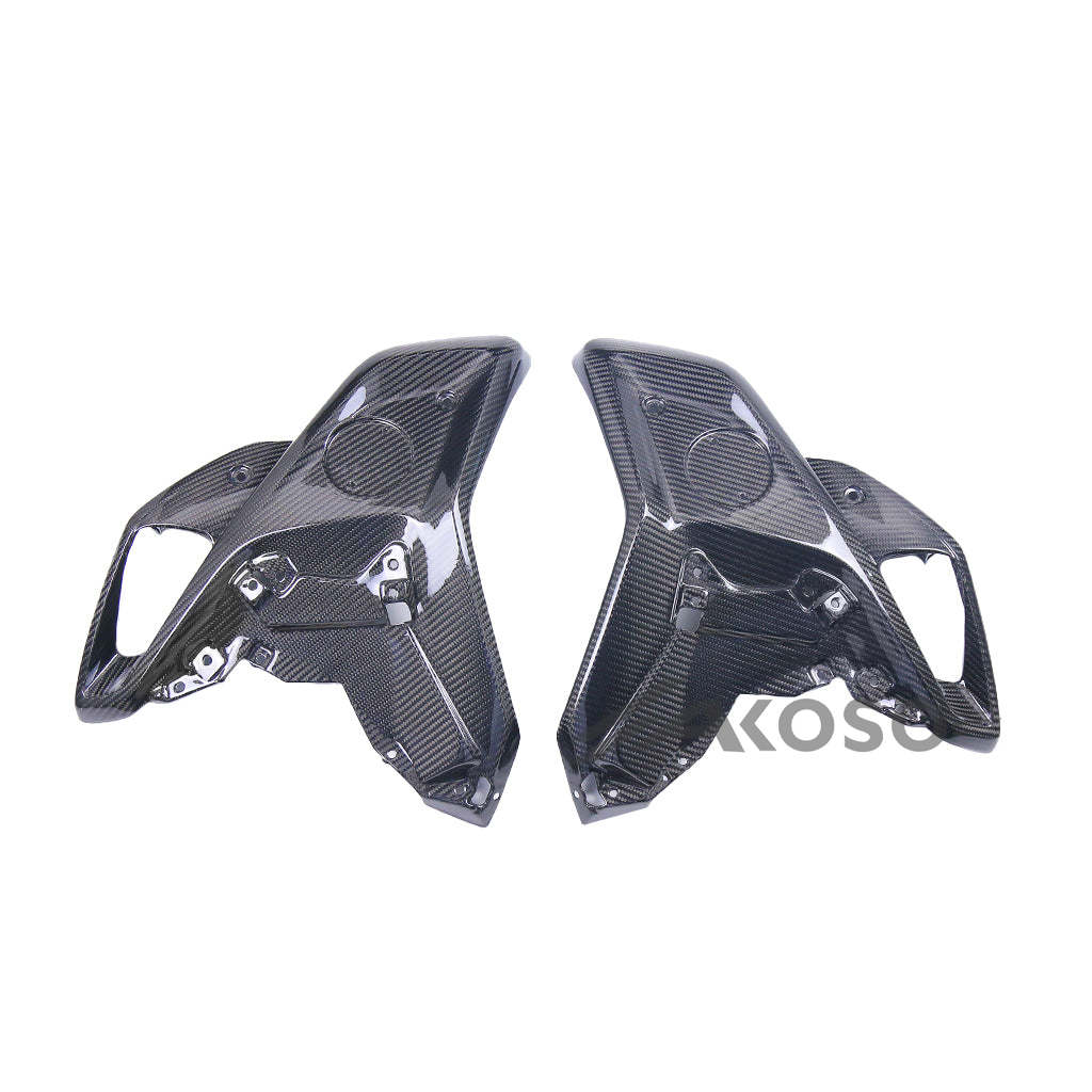 AKOSO BMW R1200GS 2020+ Carbon Fiber Motorcycle Tank Lower Side Panels Fairing Kit