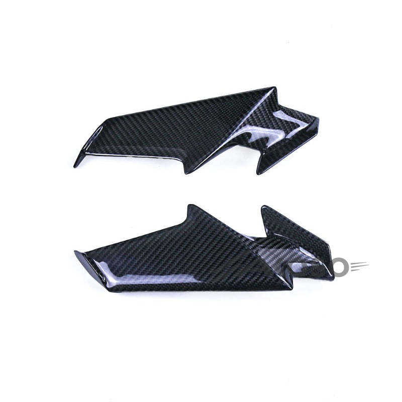 AKOSO 2018-2024 Kawasaki Ninja 400 Carbon Fiber Motorcycle Fixed Wing Fairing Winglet