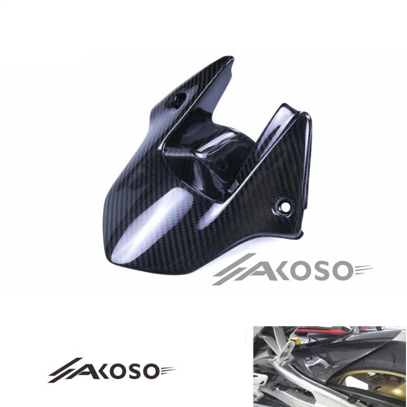 AKOSO 2012-2018 Honda CBR1000RR Carbon Fiber Motorcycle Rear Hugger Fender