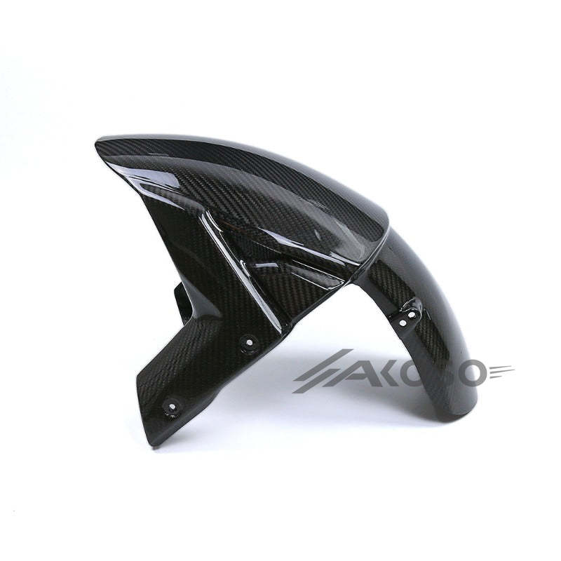 AKOSO 2016-2020 Kawasaki ZX10R ZX-10R Carbon Fiber Front Wheel Fender Hugger Mudguard