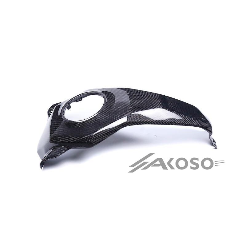 AKOSO 2020-2024 BMW F900R F900XR 100% Carbon Fiber Front Fuel Gas Tank Cover