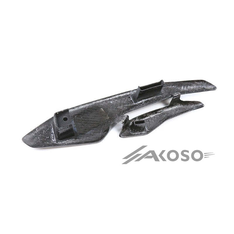 AKOSO 2023 2024 BMW S1000RR Carbon Fiber Motorcycle Right Side Fins Cover Mid Frame Panel Fairing