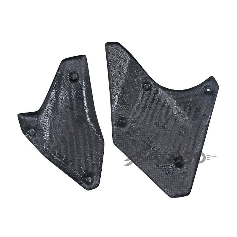 AKOSO 2015-2024 Kawasaki Ninja H2 H2R Carbon Fiber Motorcycle Engine Lower Cover Side Panel Protector