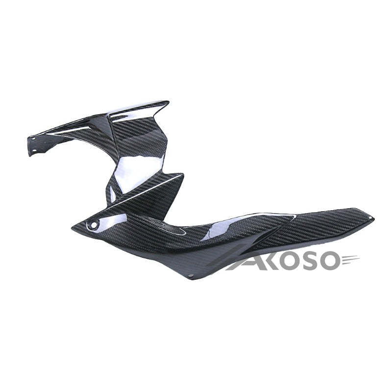 AKOSO 2015-2024 Kawasaki Ninja H2 H2R Carbon Fiber Motorcycle Rear Fender Hugger Mudguard