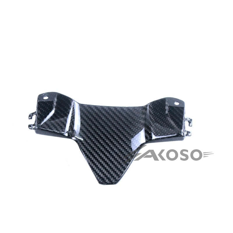 AKOSO 2020-2024 Kawasaki Z900 Carbon Fiber Motorcycle Front Headlight Lower Beak Cowl Cover Fairing