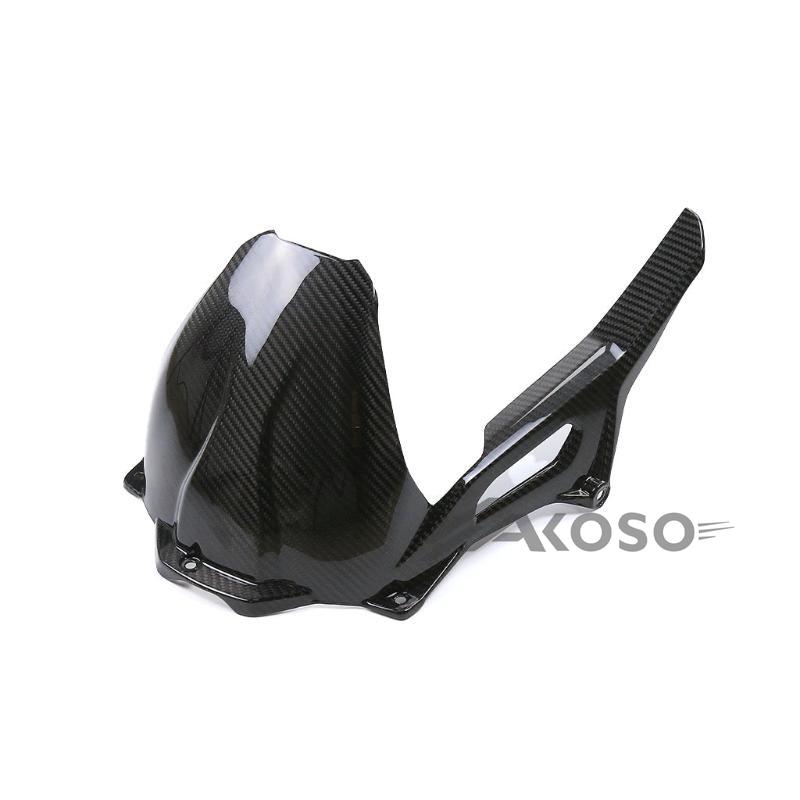 AKOSO 2020-2024 BMW S1000XR Carbon Fiber Rear Fender Hugger Mudguard Fairing