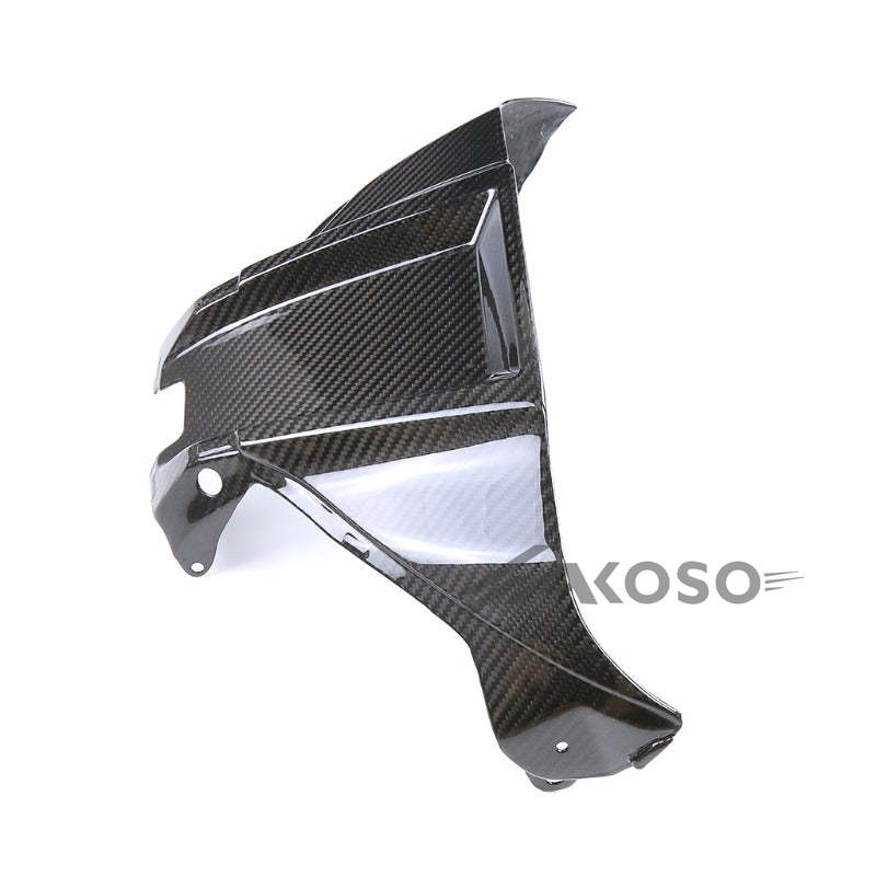 AKOSO 2021-2024 Kawasaki Ninja ZX10R ZX-10R Carbon Fiber Motorcycle Upper Fuel Tank Airbox Cover Fairing