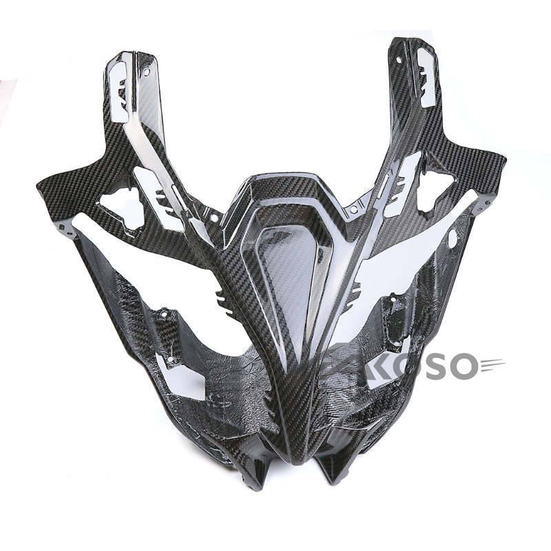 AKOSO 2021-2023 BMW R1250RS R 1250 RS Carbon Fiber Motorcycle Front Headlight Fairing Cover