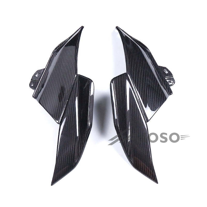 AKOSO 2023 2024 BMW R1300GS Dry Carbon Fiber Motorcycle Front Body Side Panel Fairing