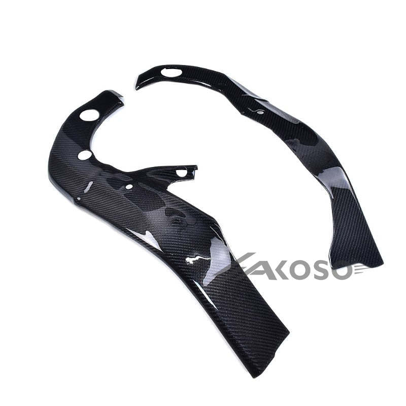 AKOSO 2017-2024 Yamaha R6 Carbon Fiber Frame Covers Panels Protectors Guards