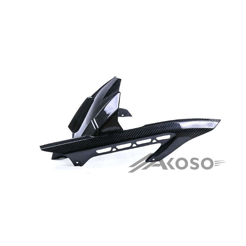 AKOSO 2017-2019 Kawasaki Z900 Carbon Fiber Rear Fender Hugger Mudguard Fairing