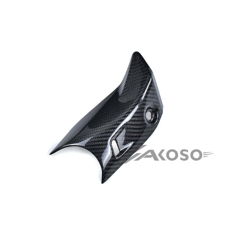 AKOSO 2020-2024 Kawasaki Ninja ZX-25R Carbon Fiber Motorcycle Exhaust Pipe Muffler Heat Shield Cover