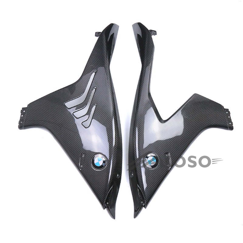 AKOSO 2023-2024 BMW M1000RR Carbon Fiber Left Right Side Panels without logo Motorcycle Fairings