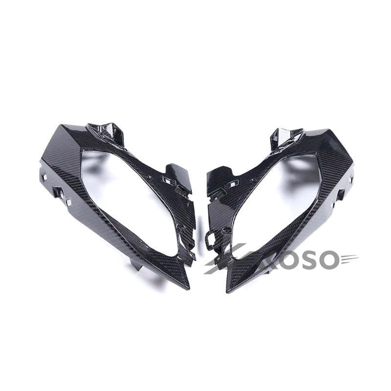 AKOSO BMW F900R F900XR 2020-2024 Carbon Fiber Motorcycle Front Headlight Bracket Fairing