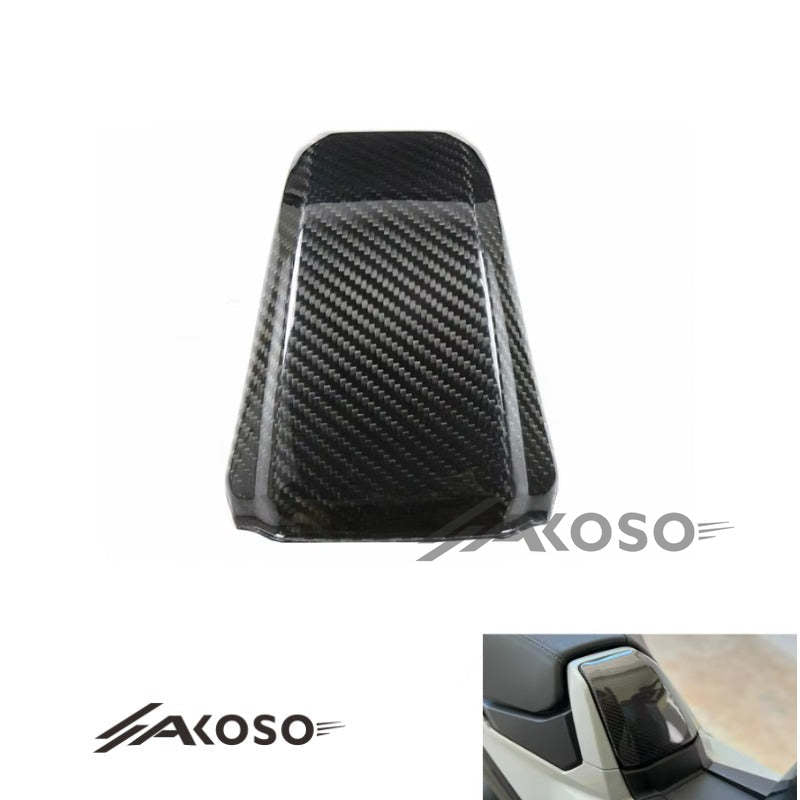 AKOSO 2017-2019 Honda XADV 750 Carbon Fiber Motorcycle Accessories Trim Fuel Tank Lid Cover