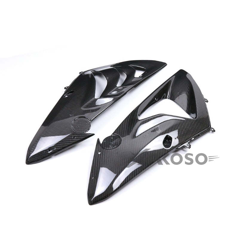 AKOSO 2009-2014 BMW S1000RR Carbon Fiber Accessories Motorcycle Fairings Sports Bikes Side Panels