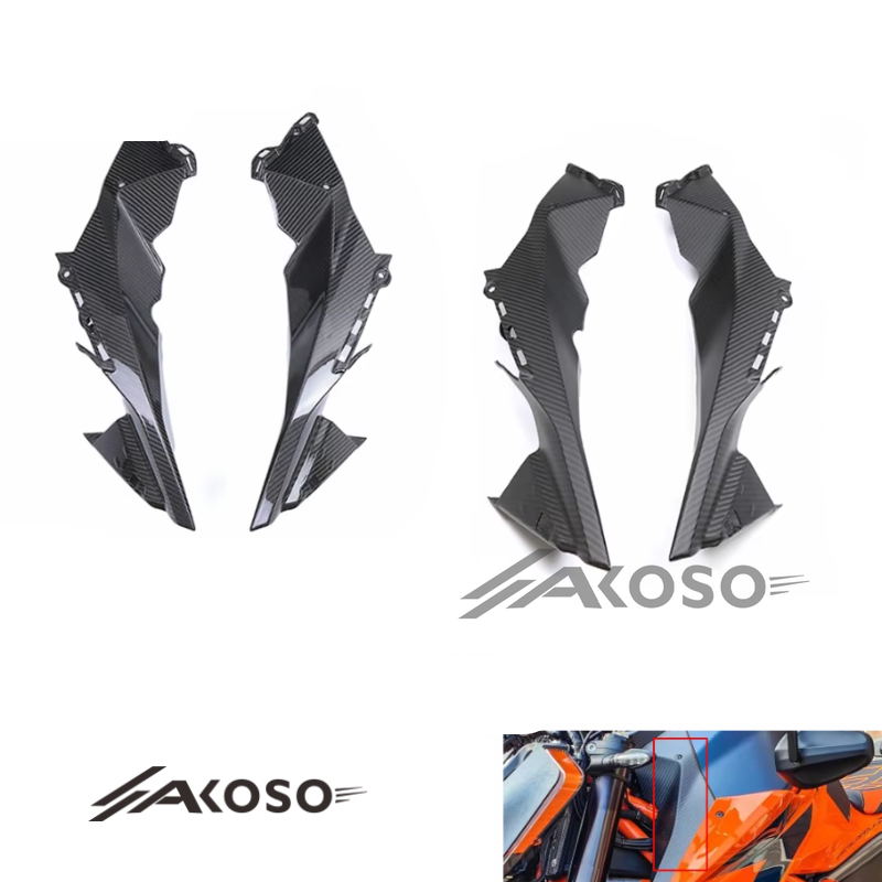 AKOSO 2020-2024 KTM 1290 Super Duke R Front Inner Dash Side Panel Fairing