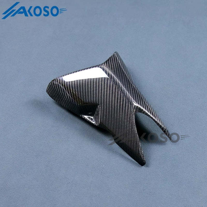 AKOSO 2014+ Kawasaki Z1000 Carbon Fiber Motorcycle Exhaust Pipe Heat Shield Cover Guard Fairing