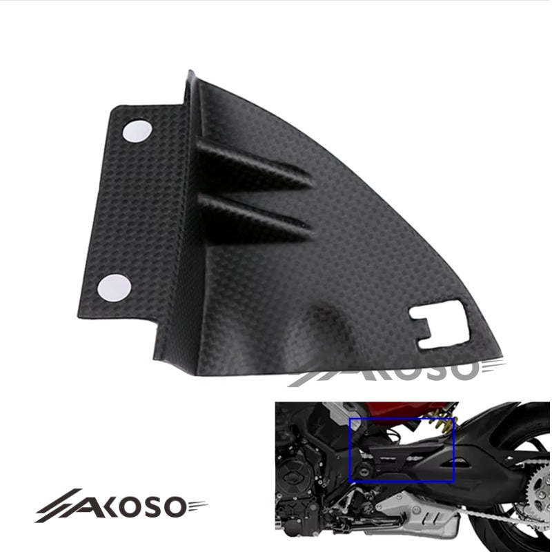 AKOSO 2023 Ducati Diavel V4 Carbon Fiber Motorcycle Accessories Chain Guard Cover