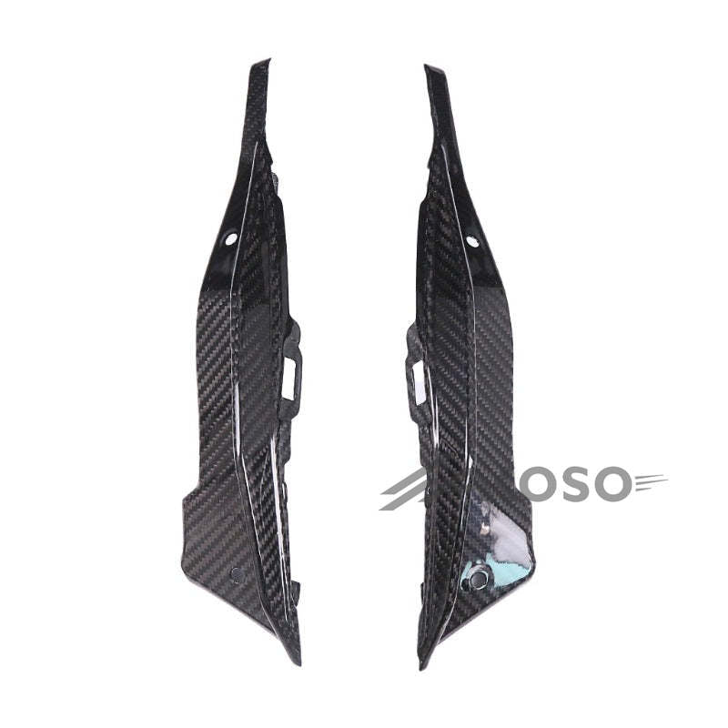 AKOSO 2020+ Kawasaki Ninja ZX-4R ZX-4RR ZX25R Carbon Fiber Motorcycle Rear Seat Side Panel Cover Fairing