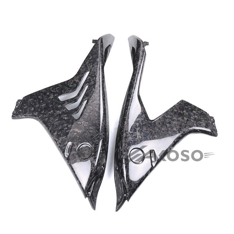 AKOSO 2023-2024 BMW M1000RR Carbon Fiber Left Right Side Panels without logo Motorcycle Fairings