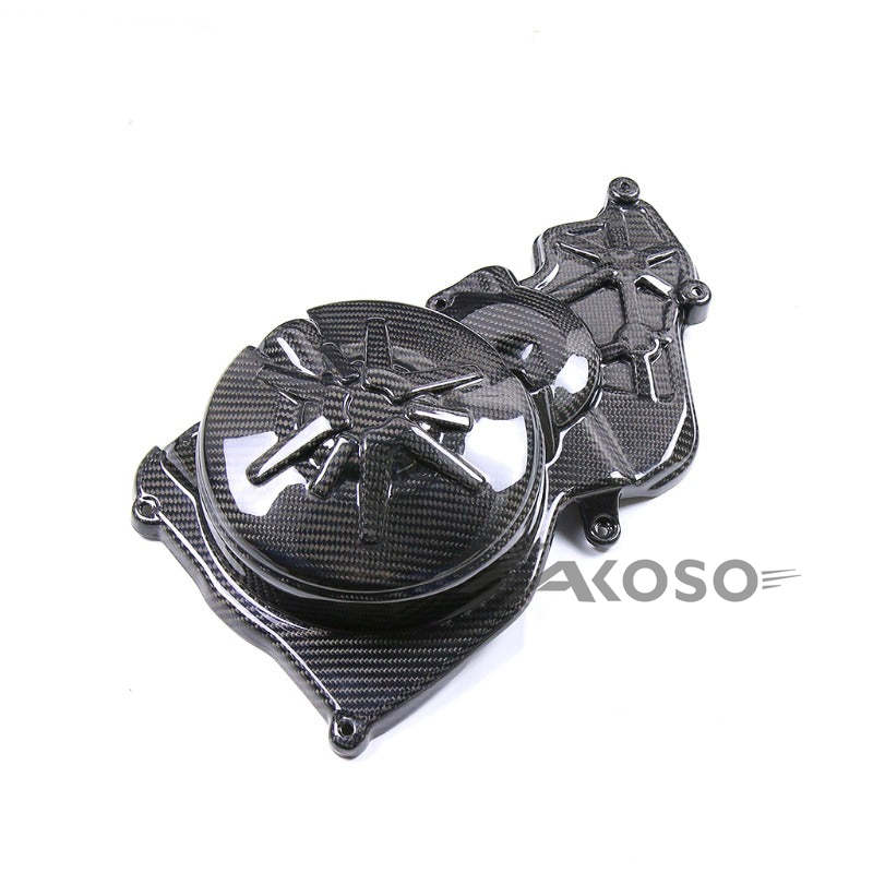 AKOSO Aprilia RSV4 2021+ Carbon Fiber Engine Hood Sprocket Cover Fairing