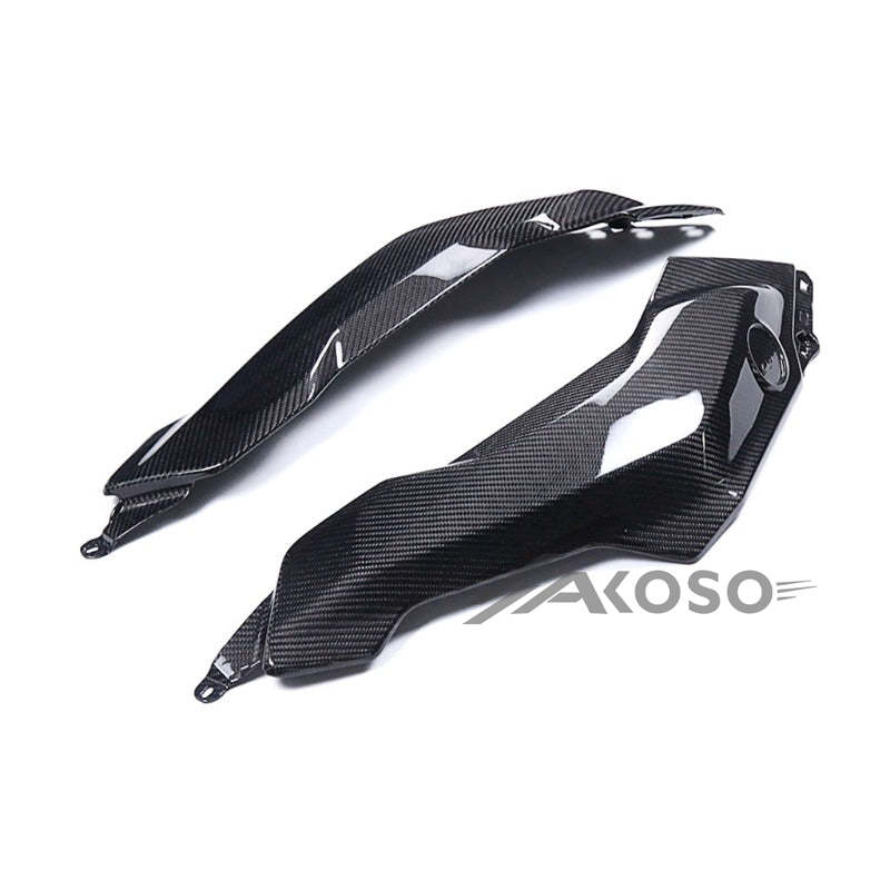 AKOSO 2023 2024 BMW R1300GS Dry Carbon Fiber Motorcycle Front Body Side Fairing