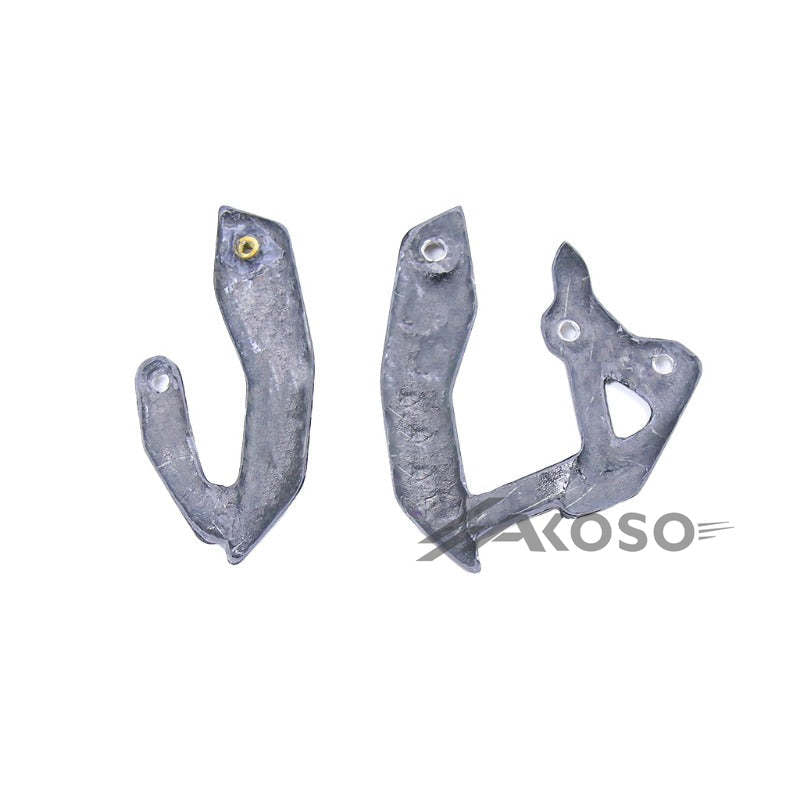 AKOSO BMW S1000XR 2020-2024 Carbon Fiber Heel Plate Guards Cover Heel Fuards