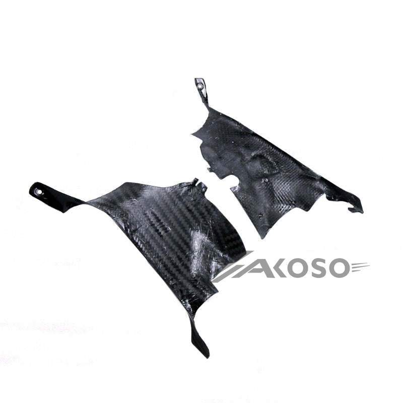 AKOSO 2018+ Ducati Panigale V4 V4S V4R Carbon Fiber Side Fairing Front Lining Fairing