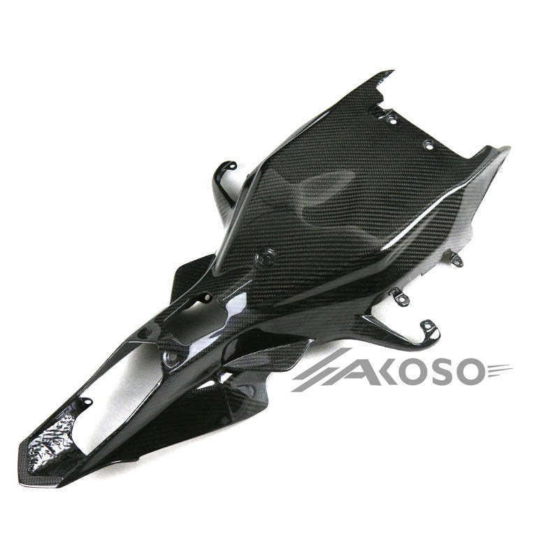 AKOSO 2015-2019 Yamaha YZF-R1 R1M Carbon Fiber Motorcycle Rear Tail Seat Under Cowl Under Tail Fairing