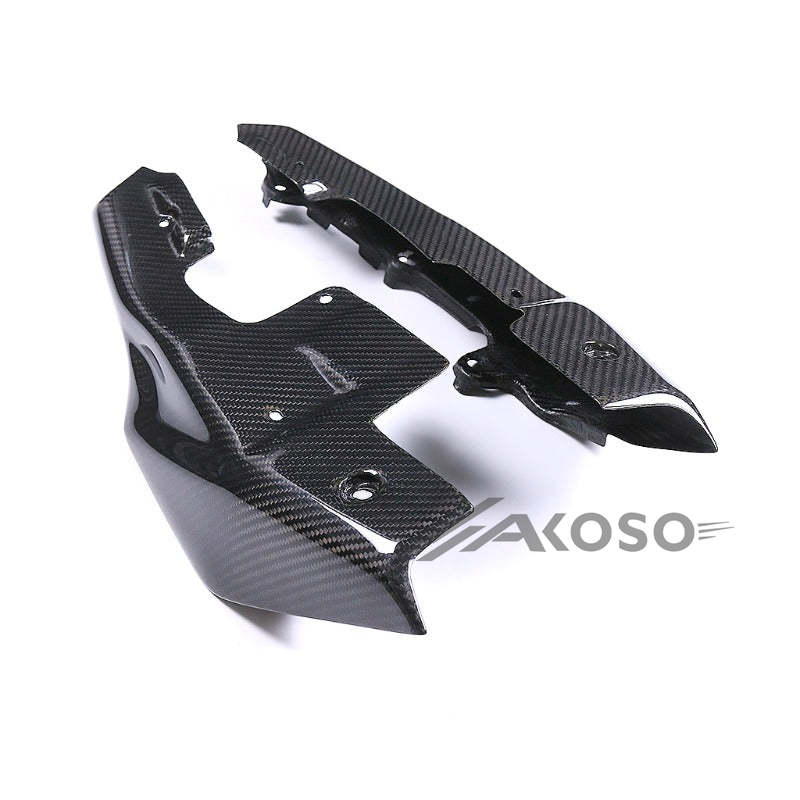 AKOSO YAMAHA MT09 FZ09 2017-2020 Carbon Fiber Rear Tail Seat Side Panels Fairing Protector Cowling