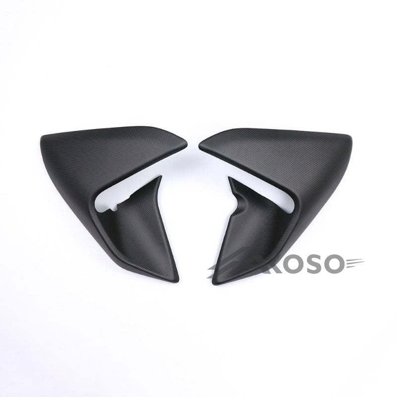 AKOSO 2023 Ducati Diavel V4 Carbon Fiber Upper Side Panels Cover Motorcycle Decorative Cover