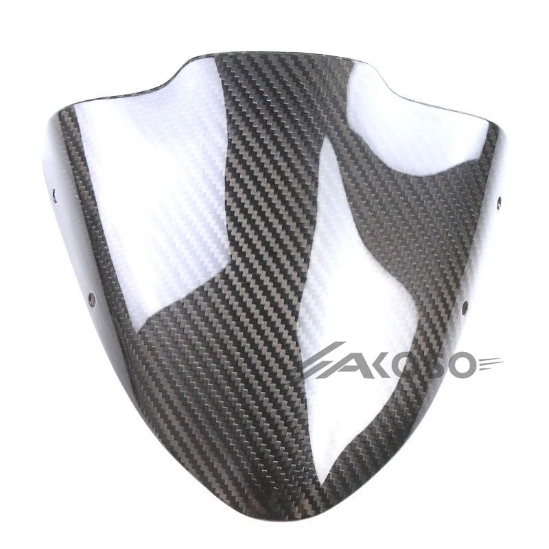 AKOSO 2017-2020 Yamaha MT09 FZ09 Carbon Fiber Upper Front Fairing Headlight Cover