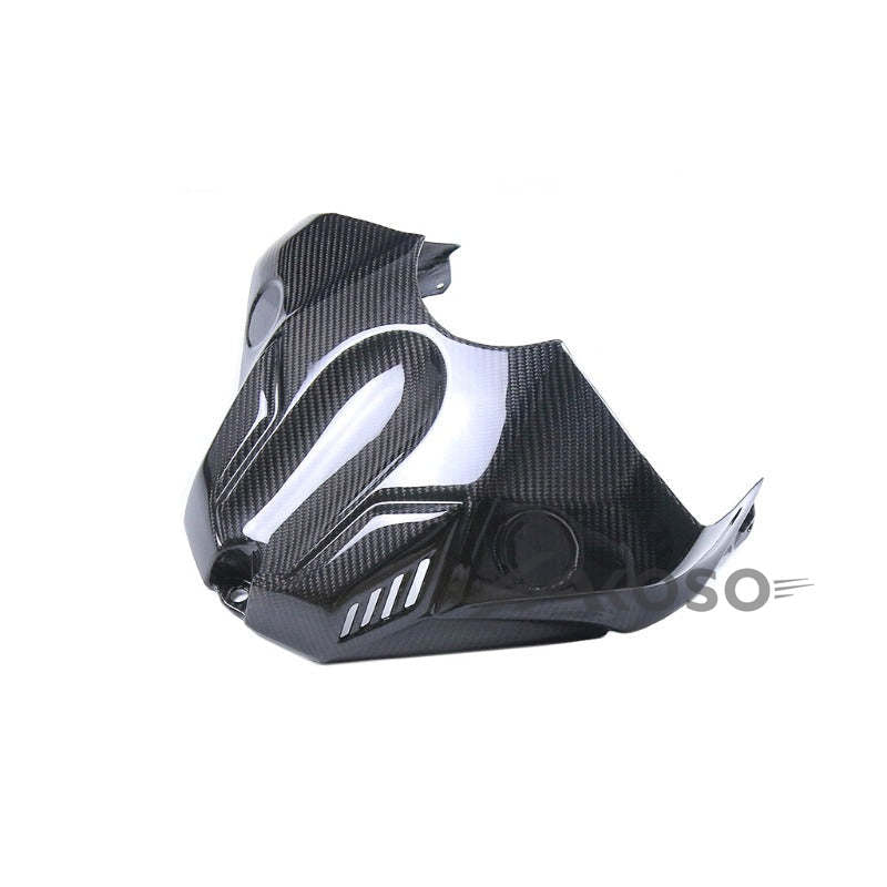 AKOSO 2020-2024 Yamaha R1 R1M Carbon Fiber Gas Tank Front Airbox Cover Fairing Cowl