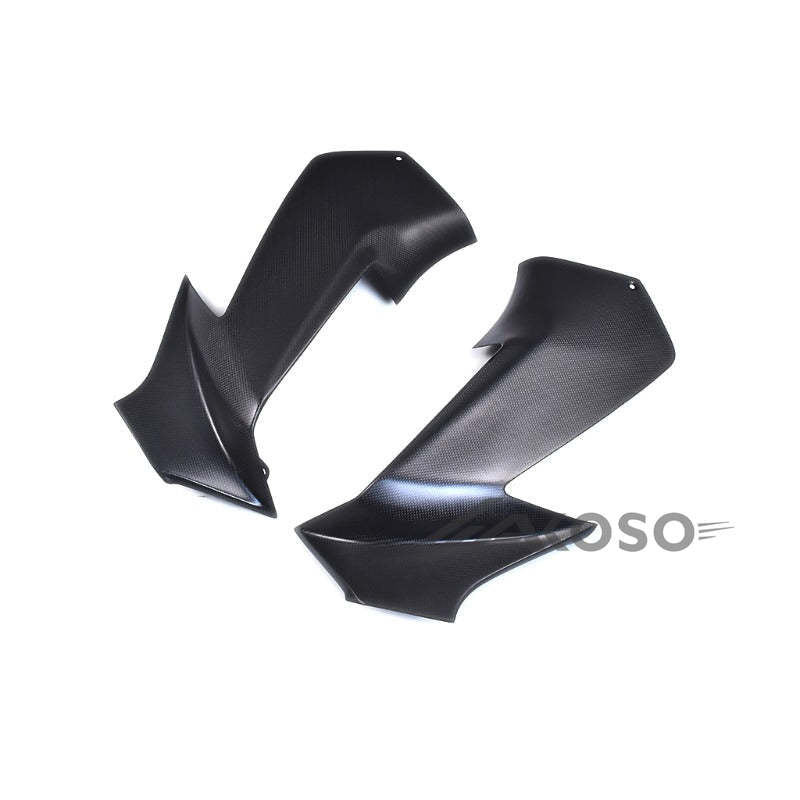 AKOSO 2021-2024 Honda CBR1000RR-R Carbon Fiber Spoiler Side Panels Cover Fairings Motorcycle