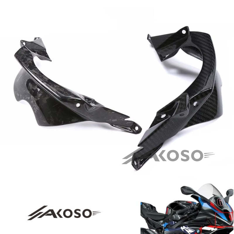 AKOSO 2023-2024 BMW M1000RR Carbon Fiber Beak Nose Extension Cover Motorcycle