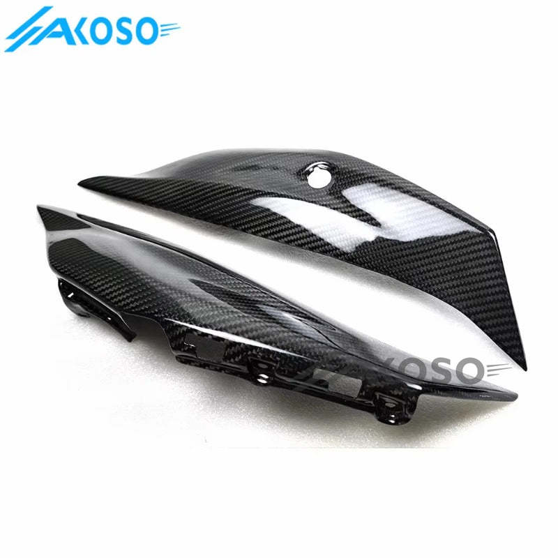 AKOSO 2016-2020 Kawasaki ZX10R ZX-10R Carbon Fiber Rear Tail Seat Side Panel Cover Fairings