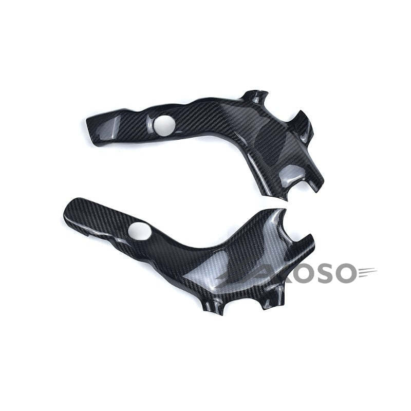 AKOSO 2020-2024 Kawasaki Ninja ZX-25R Carbon Fiber Motorcycle Accessories Frame Cover Side Fairing