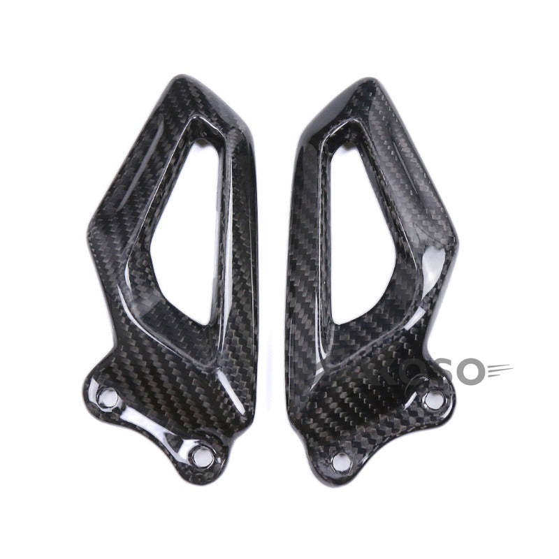 AKOSO BMW S1000RR 2019-2022 Carbon Fiber Foot Peg Cover Heel Guards