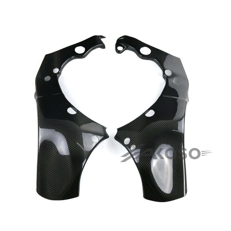 AKOSO Kawasaki ZX10R ZX-10R 2016-2020 Carbon Fiber Frame Cover Panel Protector Guard Fairing