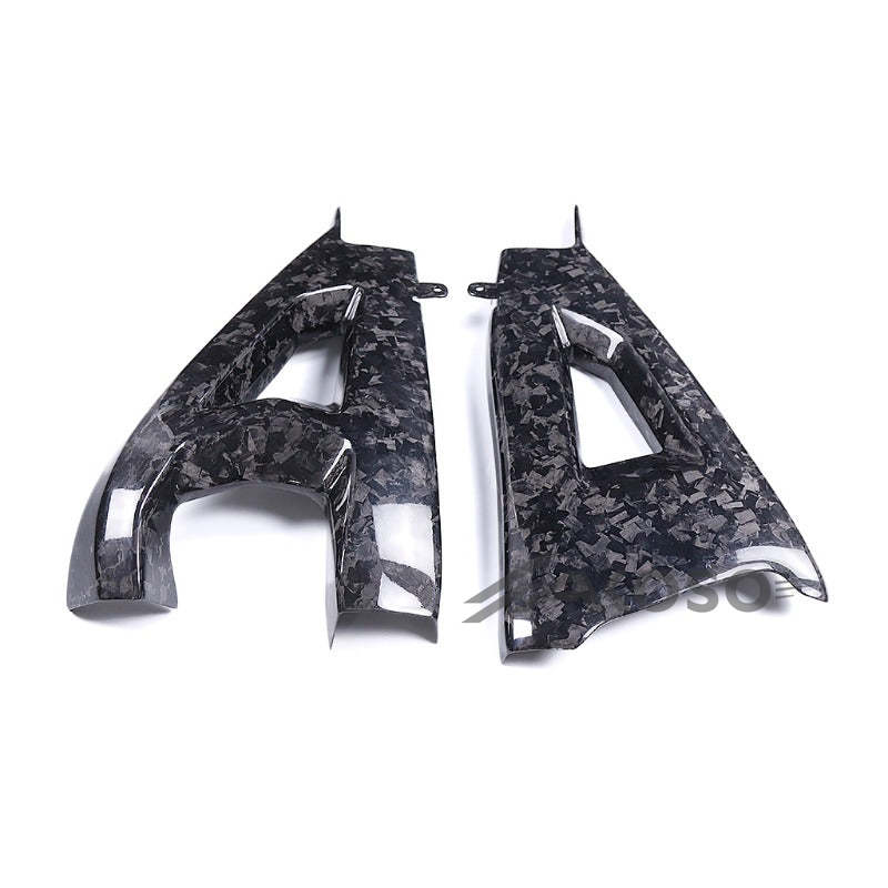 AKOSO 2016-2020 Kawasaki ZX10R ZX-10R Carbon Fiber Rear Swing Arm Fairing Swingarm Cover