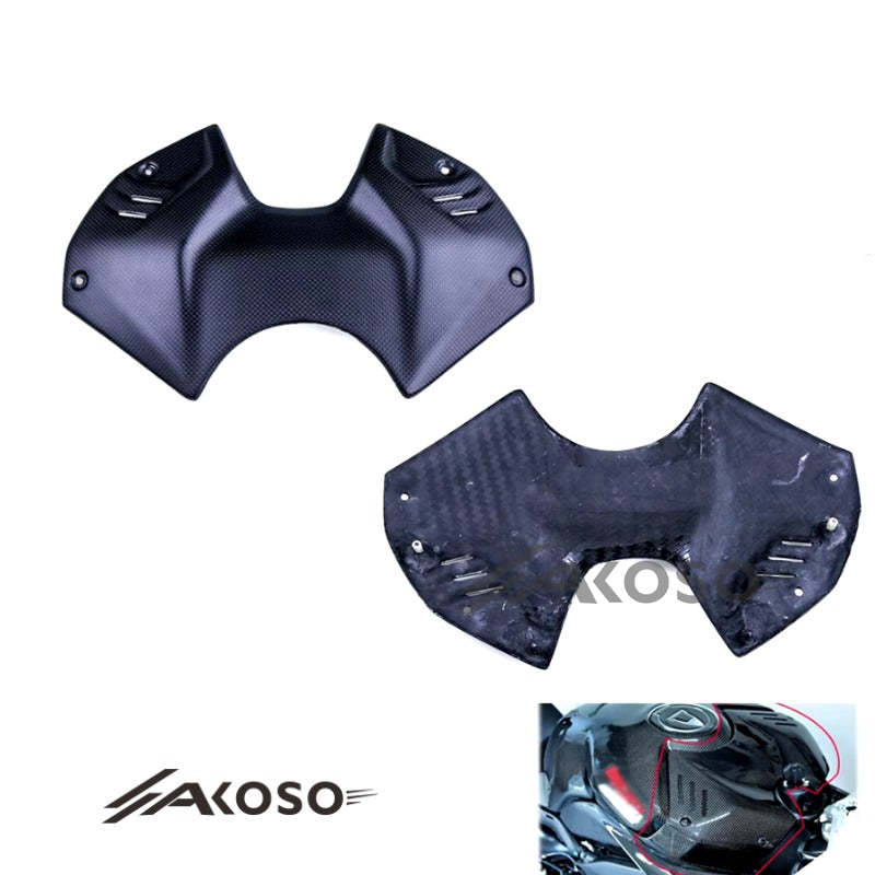 AKOSO DUCATI Streetfighter V4 V4S Carbon Fiber Fuel Tank Cap