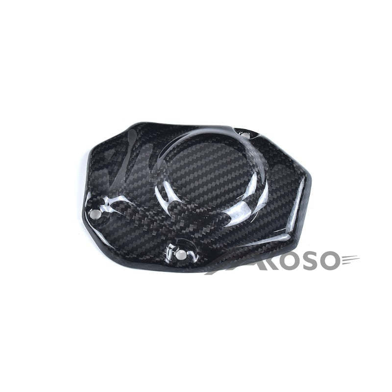 AKOSO 2014+ Kawasaki Z1000 Carbon Fiber Motorcycle Engine Cover Guard Fairing Clutch Cover