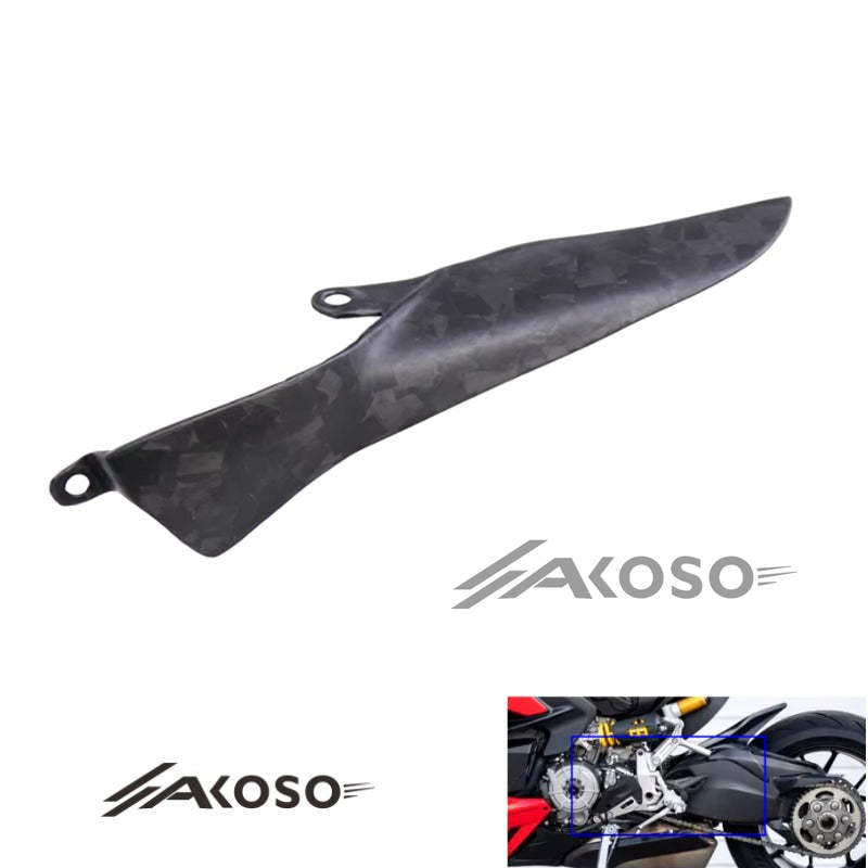 AKOSO 2014-2017 Panigale 1199 1299 Carbon Fiber Chain Cover Fairing