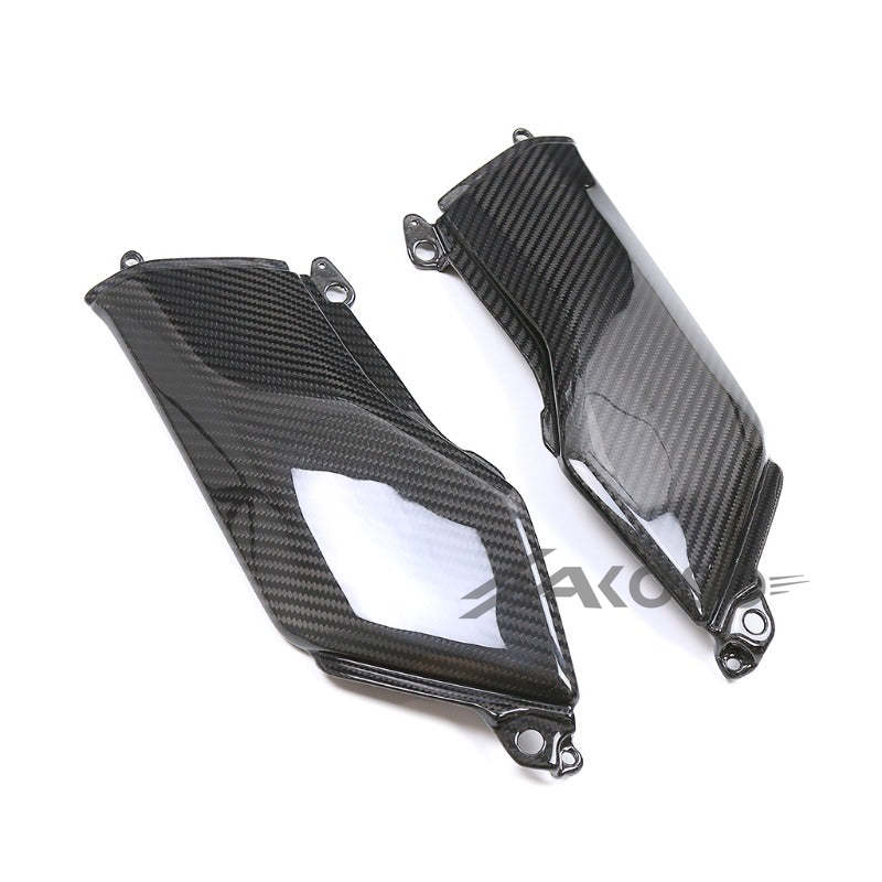 AKOSO 2020-2024 Kawasaki Z900 Carbon Fiber Motorcycle Fuel Tank Side Cover Fairing Cowling Side Panels