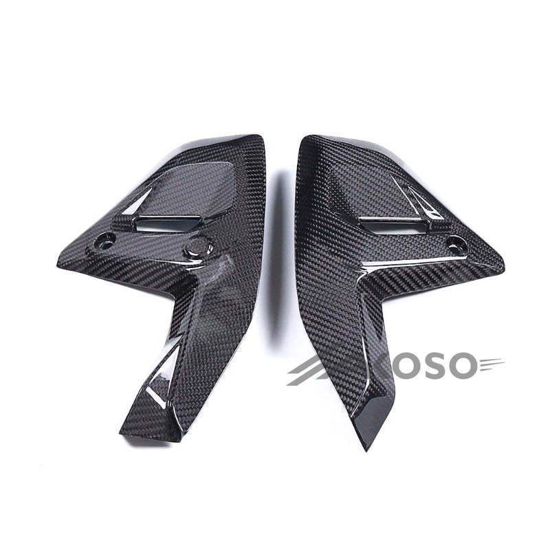 AKOSO 2023 2024 BMW R1300GS Dry Carbon Fiber Motorcycle Triangular Frame Cover Fairing