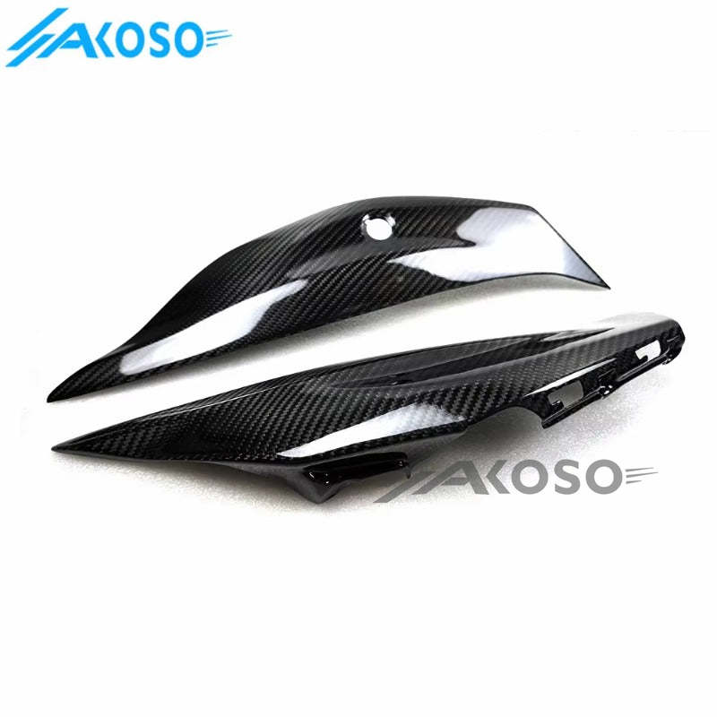 AKOSO 2016-2020 Kawasaki ZX10R ZX-10R Carbon Fiber Rear Tail Seat Side Panel Cover Fairings